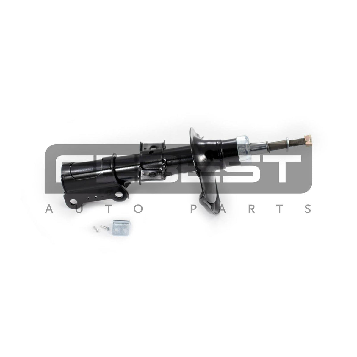 Front shock absorber, gas pressure