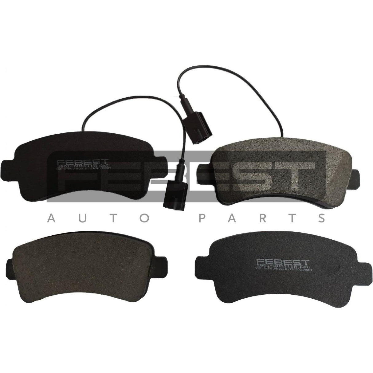 Pad kit, disc brake, rear