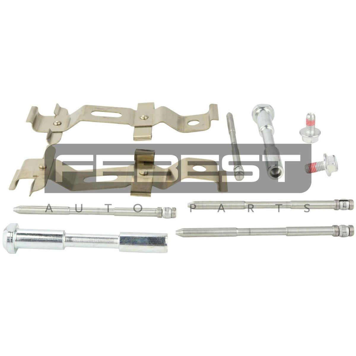 Disc brake clip set