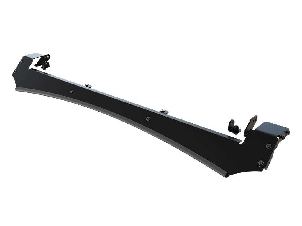 Mitsubishi Triton MV (2024-Current) / Nissan Navara D27 (2026-Current) Slimsport Rack Wind Fairing / Light Bar Ready