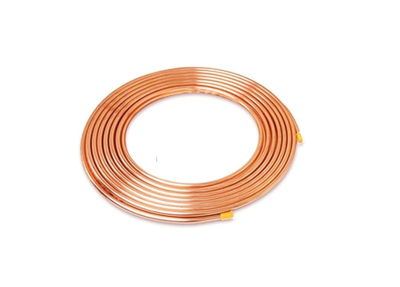 Copper brake pipe 3/16 - 7.60 meters + Fittings - AG PARTS