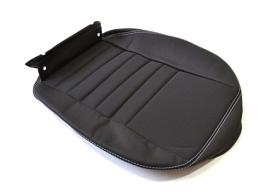 Seat Cover XS BLACK RACK (LEATHER) - Front