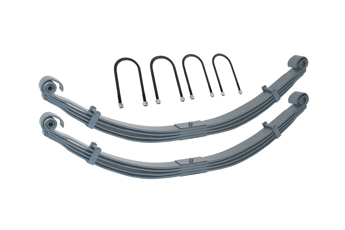 Rear Parabolic Kit Includes ‘U' bolts and nuts.