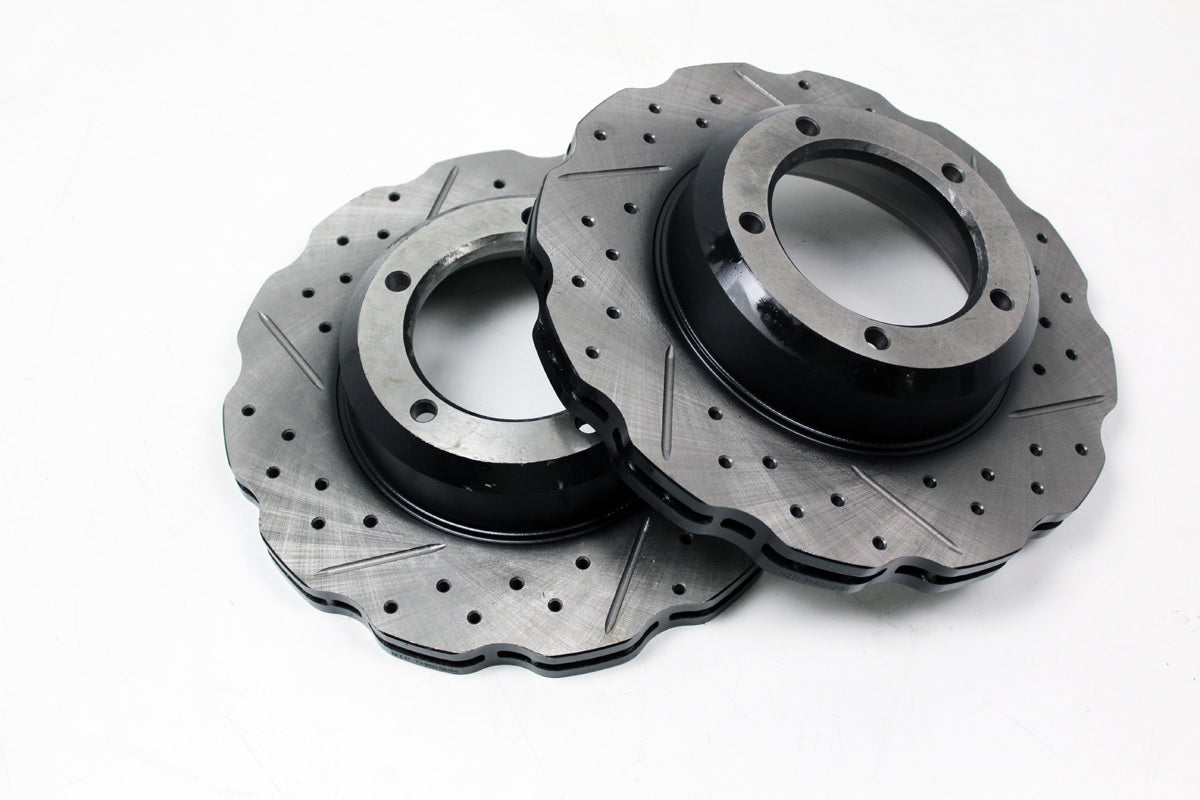 Front Brake Discs Vented Wavy