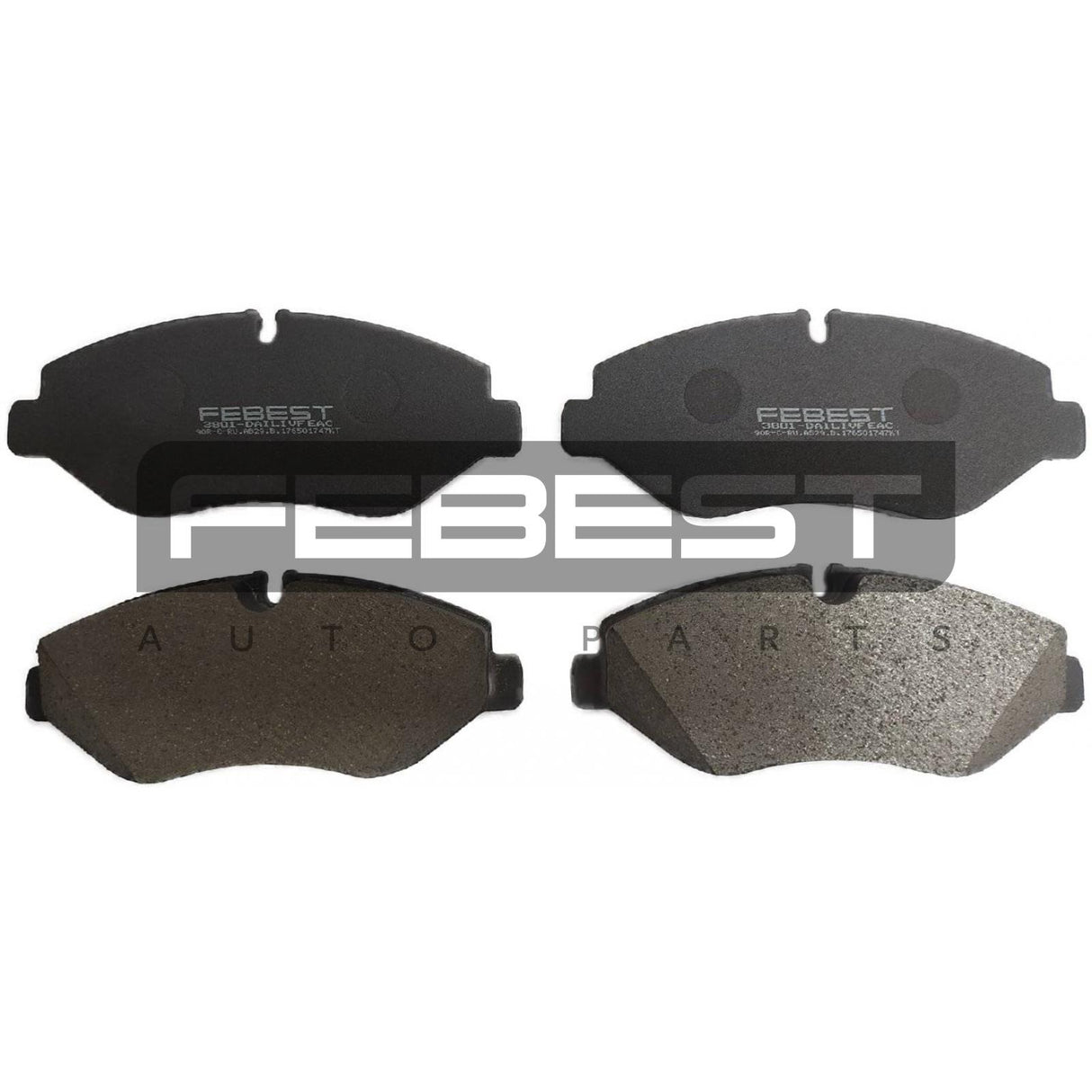 Pad kit, disc brake, front