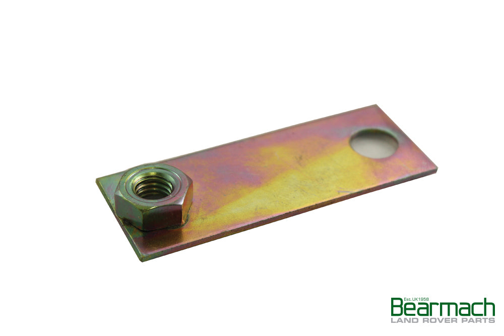 Plate - rear end door hinge - def 07>