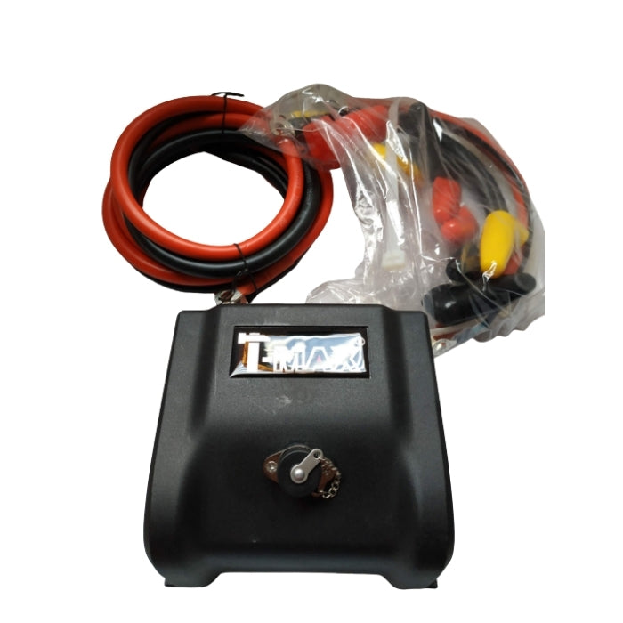 Complete relay box - with cables - 12 volts - T-MAX