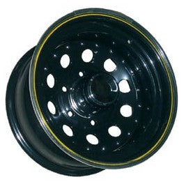 Modular Wheel BULLFACE - Black - Medida 7x17 ET+30 Buje 67,10 for Pajero V60 / V80 / L200