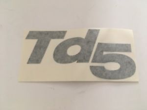 Decal "td5" - GENUINE LAND ROVER