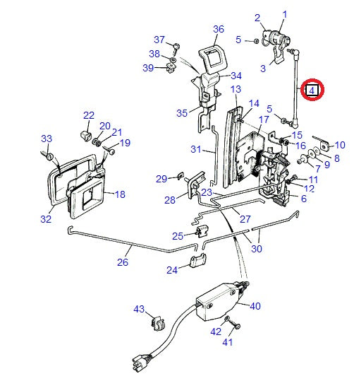 Control rod - AG PARTS