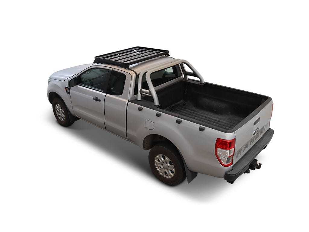 Ford Ranger T6 4th Gen Extended Cab (2012-2022) Slimline II Roof Rack Kit / Low Profile - FRONT RUNNER