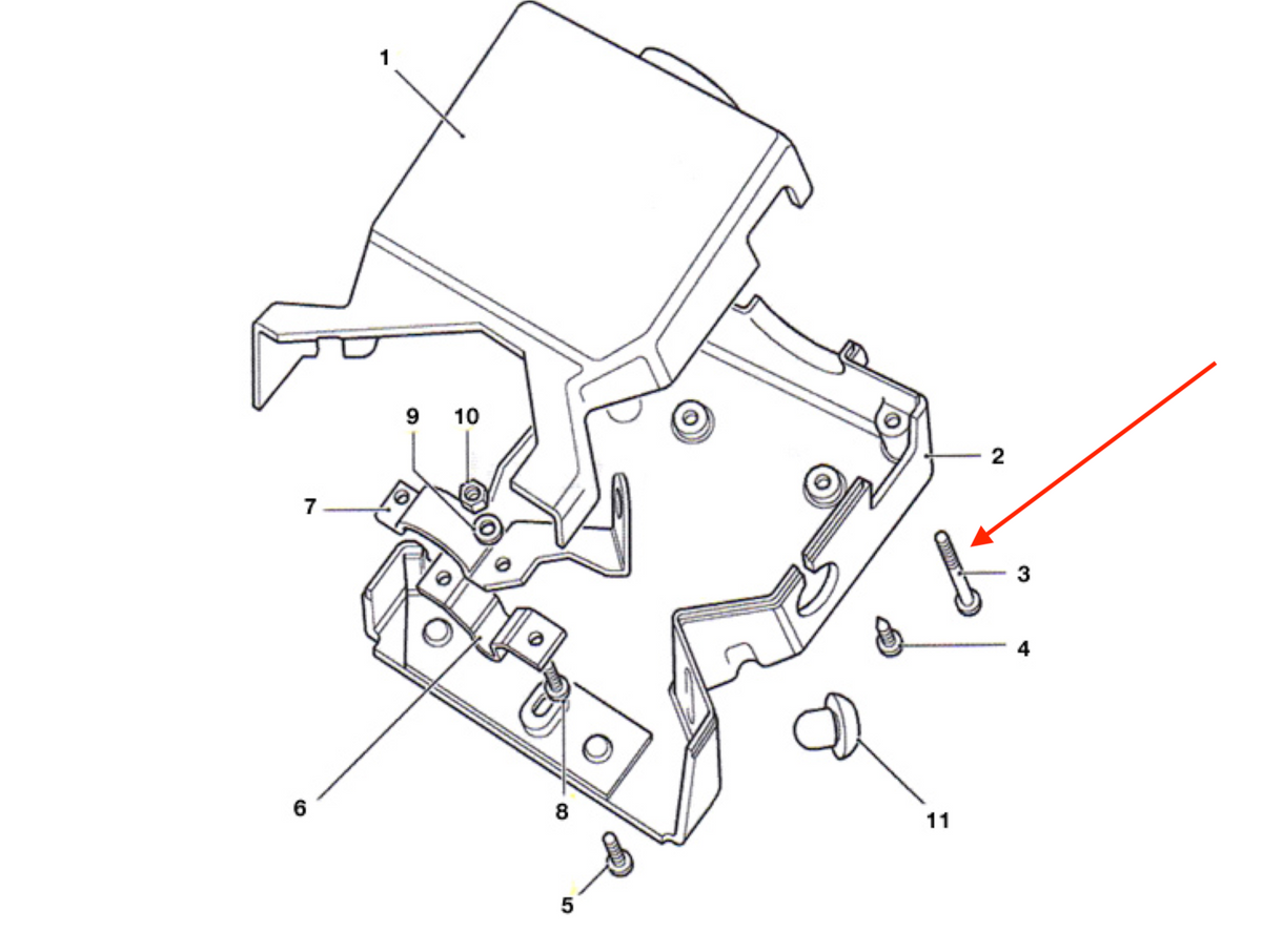 Screw - GENUINE LAND ROVER