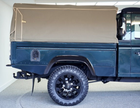 Hood Sand Canvas - with Rear Window - EXMOOR TRIM