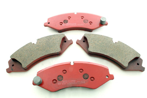 Brake pad set front