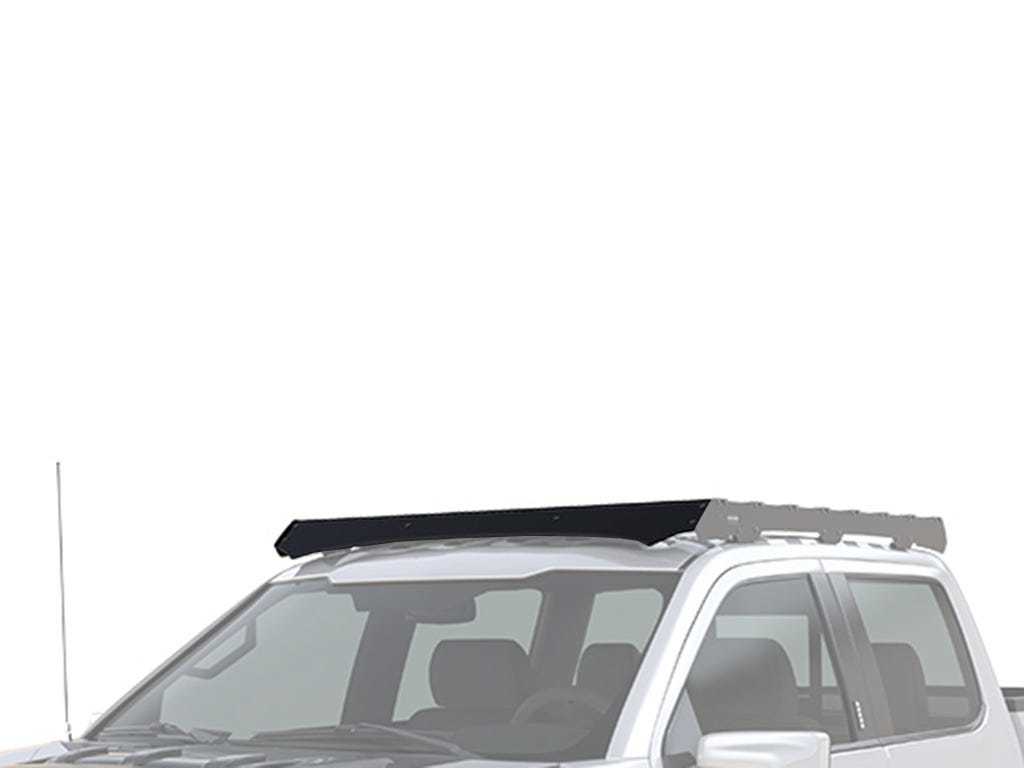 Ford F-150 Crew Cab (2021- Current) Slimsport Rack Wind Fairing
