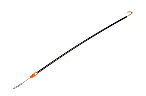 Cable-front door internal release