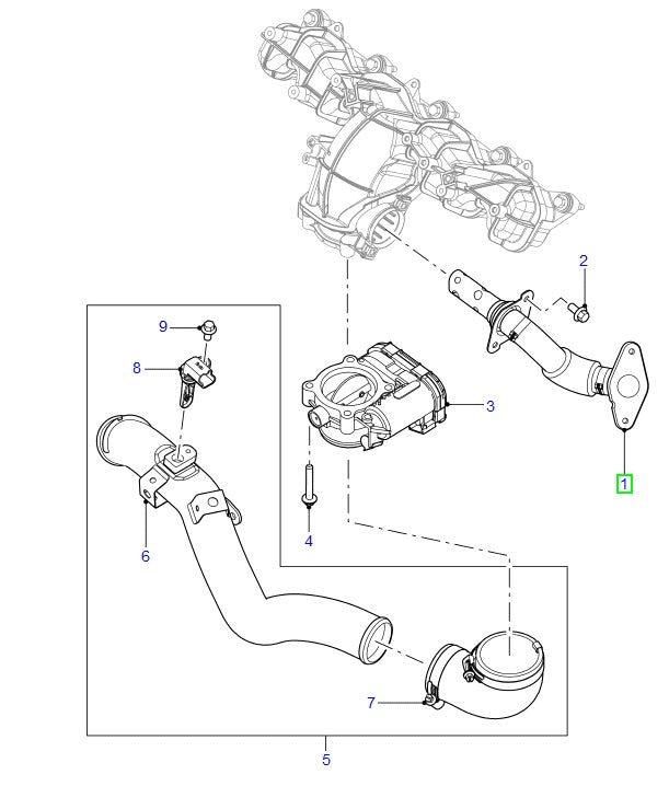 Pipe - egr