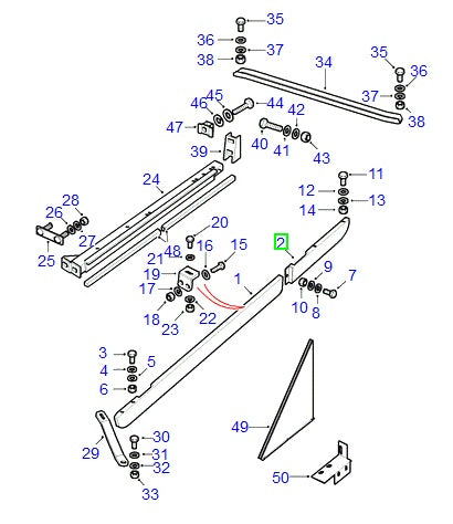 Rear Step Panel - Right Side - AG PARTS