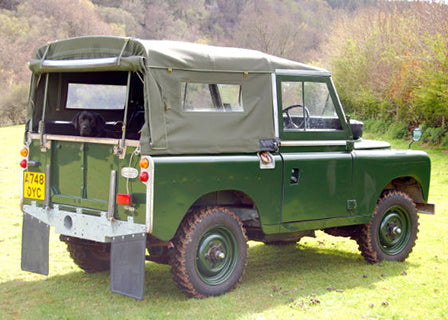 Full Canvas - Khaki - Model 88 - With rear and side window - EXMOOR TRIM