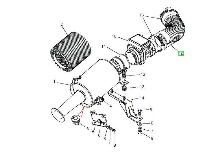 Hose Air Cleaner