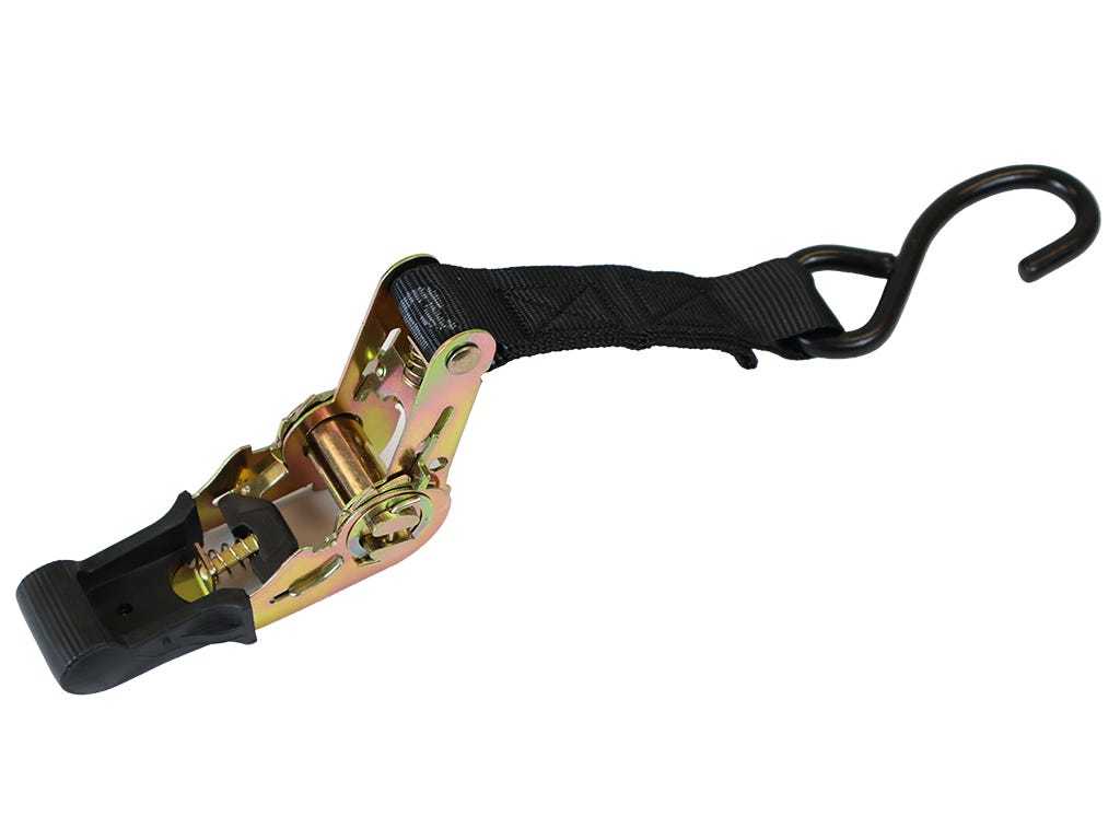 Correas de trinquete 25mm x 4m con ganchos