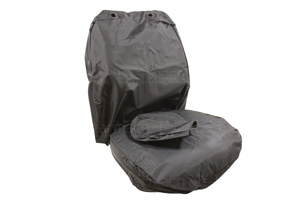 Waterproof Seat Covers Black - 1 unit