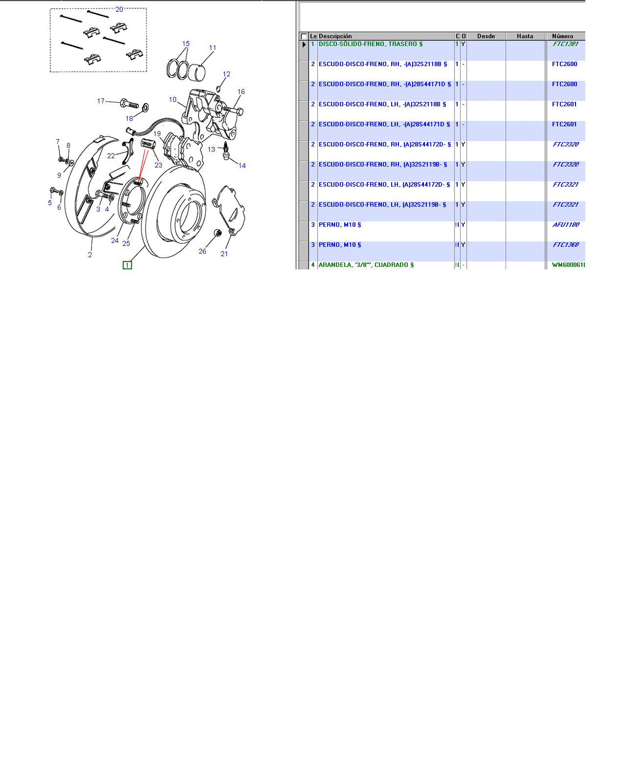 Rear Disc Brake - Non-Ventilated - Pair - PR2 ALLMAKES