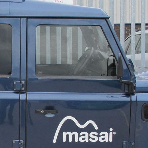 Front Door Glass - Grey 15% - Pair - MASAI