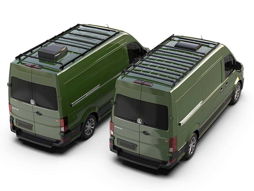 Volkswagen Crafter (L3H2/ MWB/Standard Roof) (2017-Current) Slimpro Roof Rack Kit