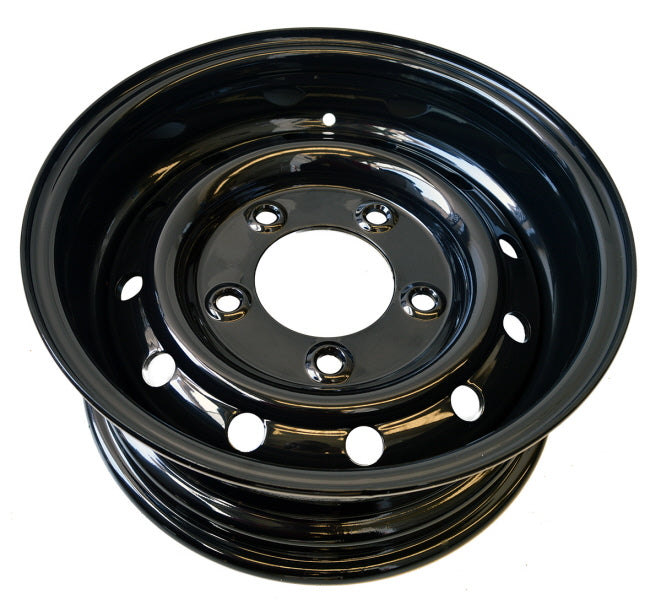 Gloss Wheel HD Steel(Wolf)6.5x16 Black - RAPTOR