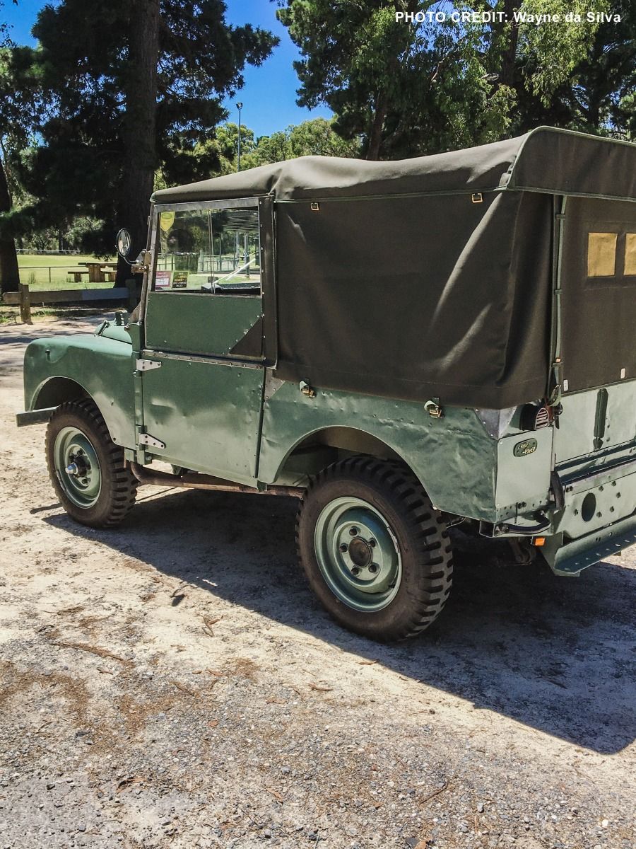 Full Canvas - Double Rear Window - Khaki - EXMOOR TRIM