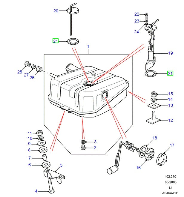 Seal - Fuel Tank - Cork - ALLMAKES