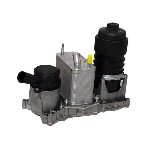 Oil Cooler and Oil Filter Assembly - GENUINE LAND ROVER