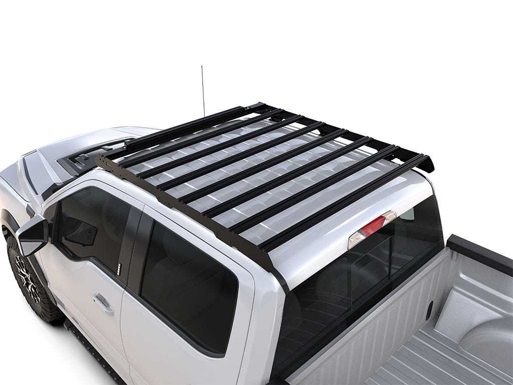 Ford F-150 Super Crew (2021- Current) Slimsport Roof Rack Kit / Light Bar Ready