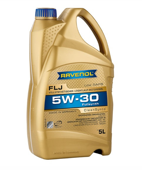 Motor Oil - 5W30 - FLJ SAE - 5 Liters - RAVENOL