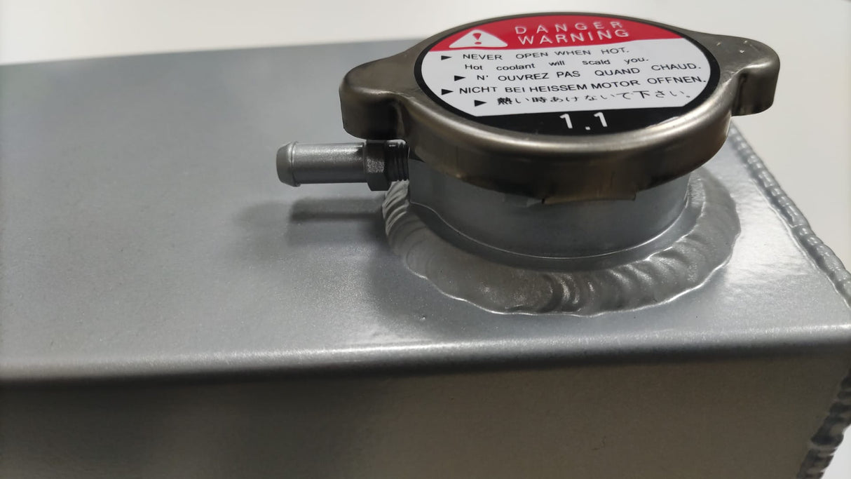 Aluminium Coolant Tank - With Overflow Header - AG PARTS