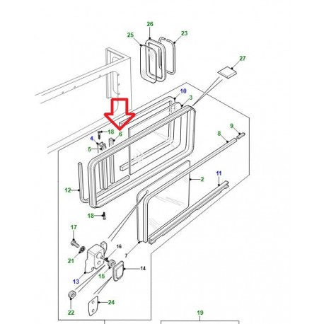 Sliding Window Shim Strip