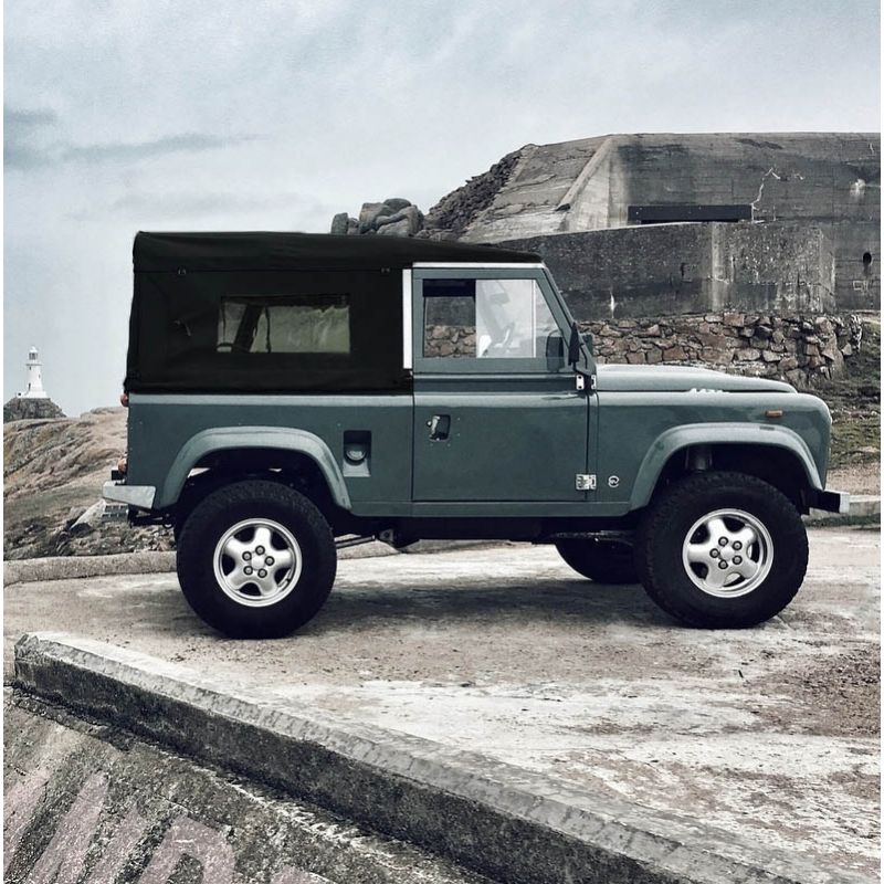 Full Canvas - With Side and Rear Window - Black