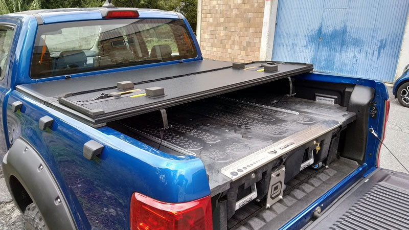 Hard-Tri-Fold Flat Cover - For Double Cab