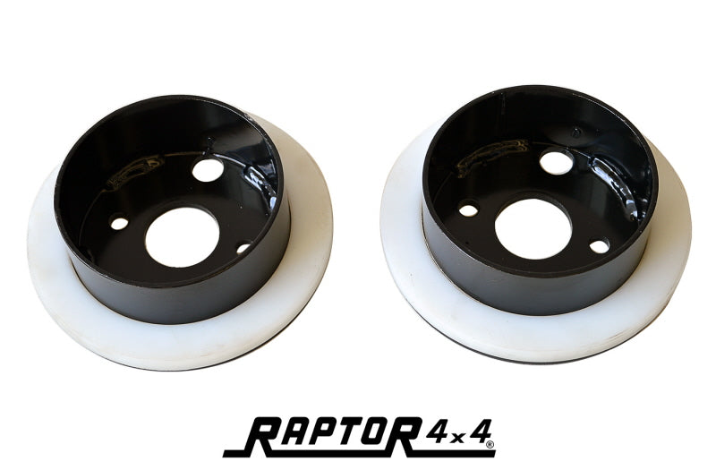 Pair of spring spacer +3 cm front / rear