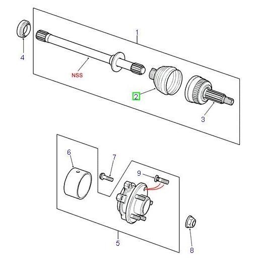 Gaiter CV Joint