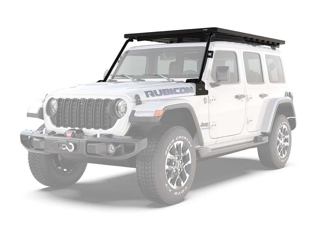 Jeep Wrangler JL 4Door Mojave Diesel (2018-Current) Extreme Slimline II Roof Rack Kit