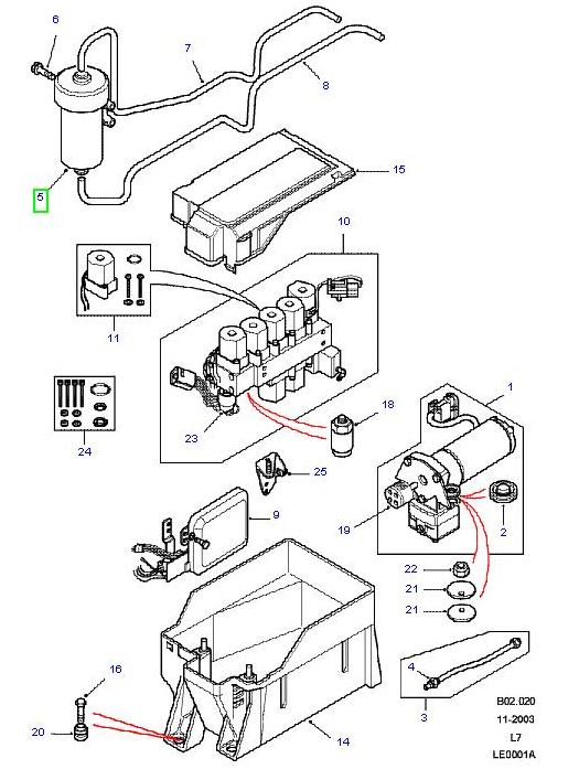 Air Dryer Unit Suspension