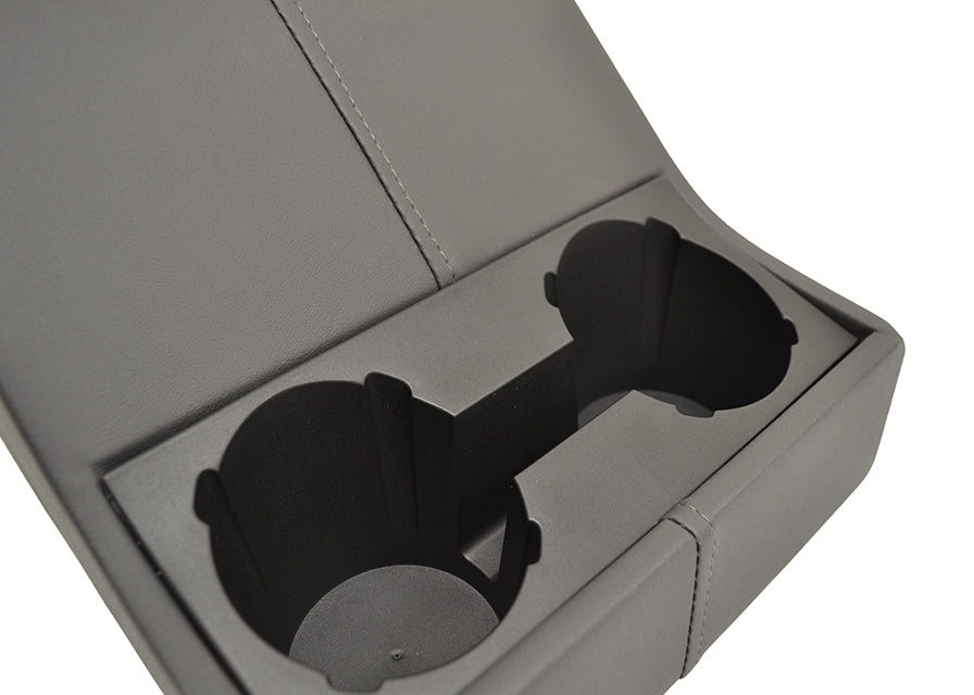 Cubby box dark grey vinyl