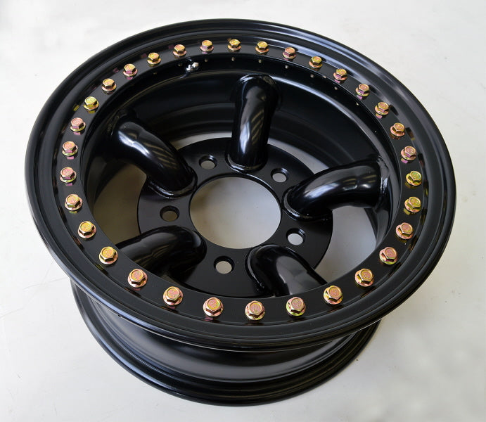 Tyrex beadlock 5 tubos 7x16 offset -25 negro