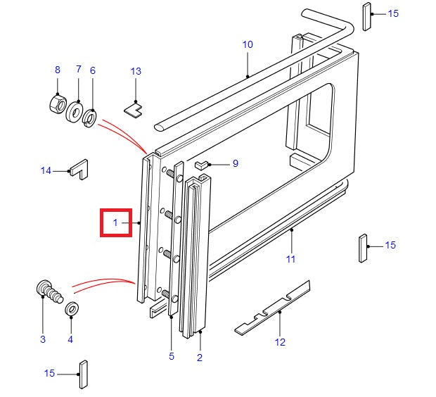 Land Rover Upper Side Panel