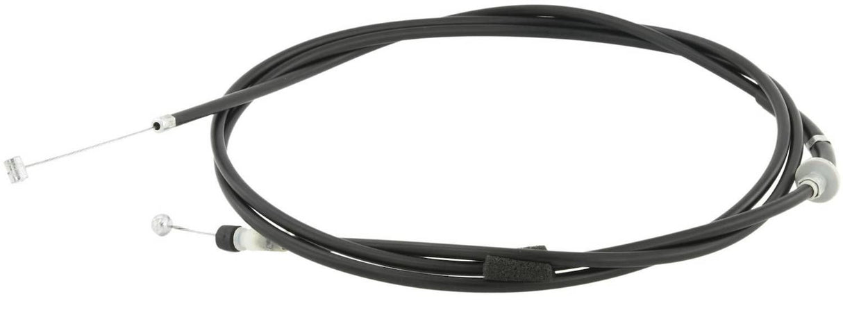 Cable assembly hood lock control