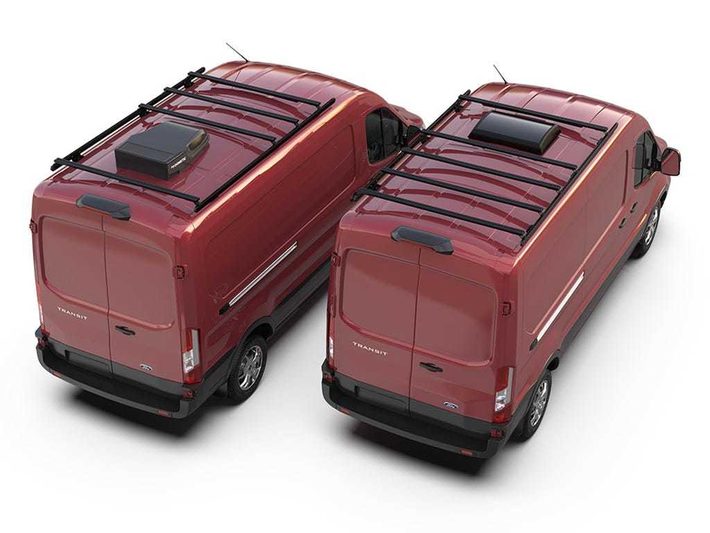 Ford Transit (L2H2/130in WB/Medium Roof) (2013-Current) Slimpro Roof Rack Kit