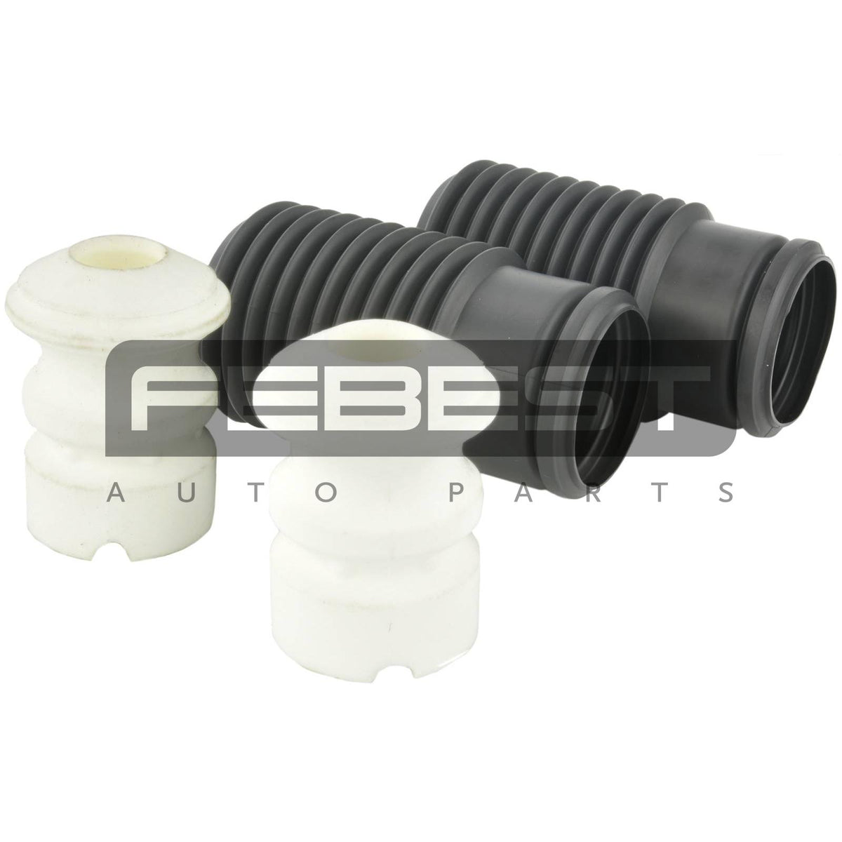 Boot with jounce bumper front shock absorber kit - FEBEST