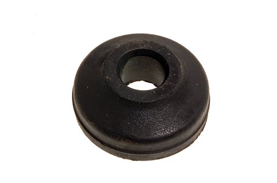 Bush shock absorber mounting